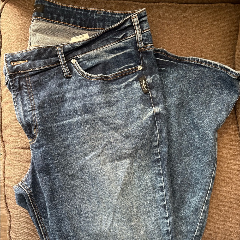 Silver Plus size jeans